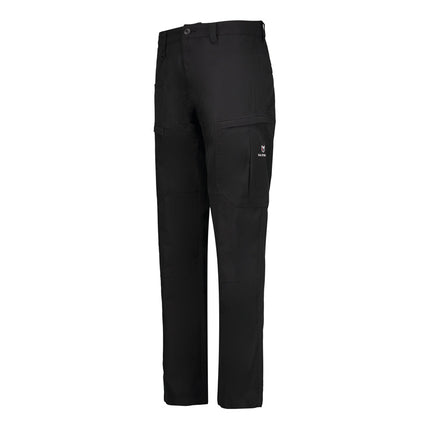 Boulton Black Zipper Cargo Pants