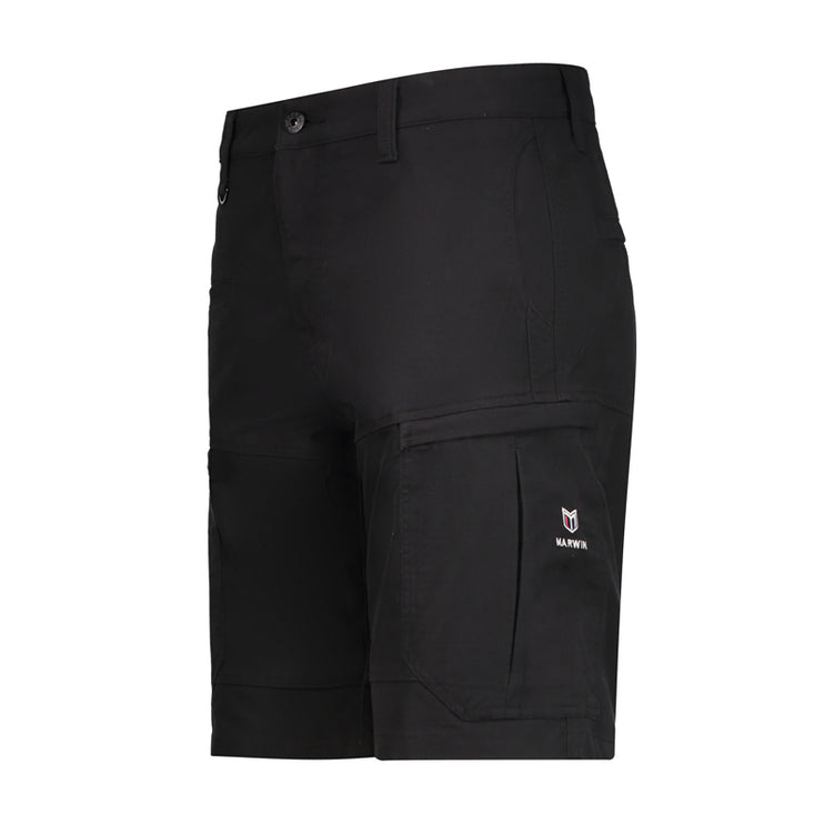 Marwin Sports Men's Boulton Cargo Shorts- Black