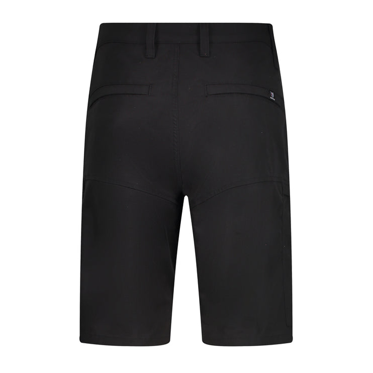 Boulton Black Zipper Cargo Shorts