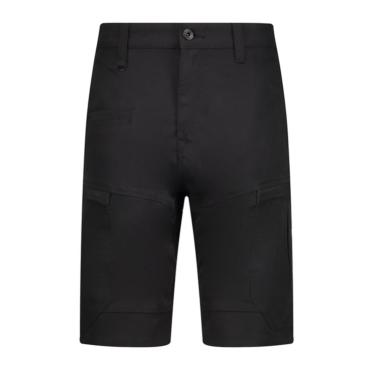 Boulton Black Zipper Cargo Shorts