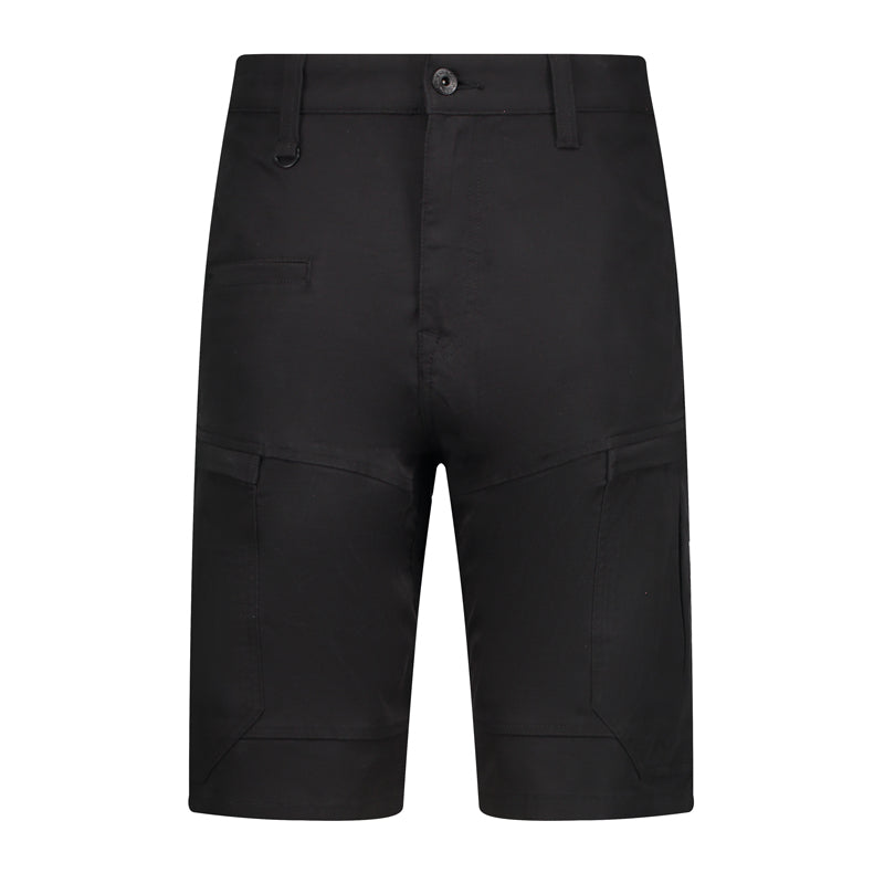 Boulton Black Zipper Cargo Shorts