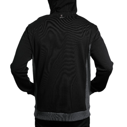 Marwin Sports Pullover Men's Hoodie - Black/Grey