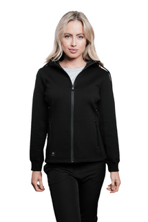 Haltia Black Full Zip Hoodie