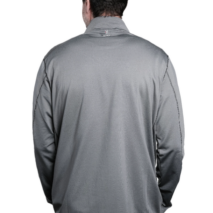 Marwin Sports Quarter Zip Men's Pullover - Grey