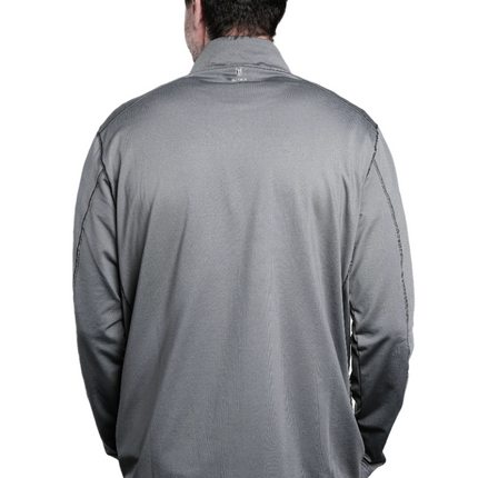 Hayes Grey Quarter Zip Pullover