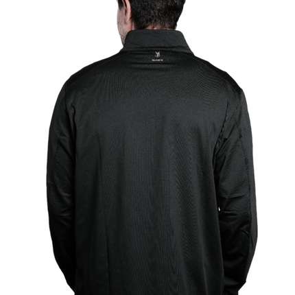 Hayes Black Quarter Zip Pullover