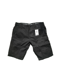 Evolution Black Cargo Shorts