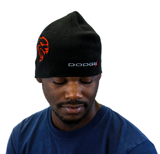Dodge Hellcat Black Beanie V1