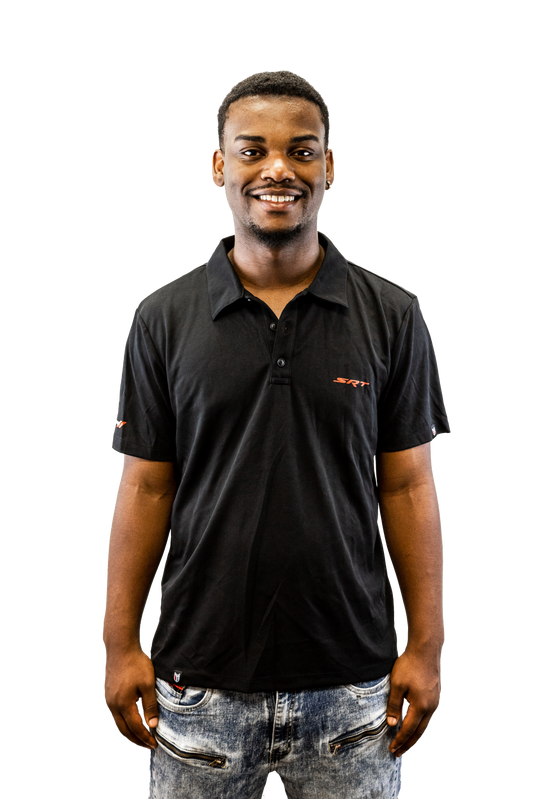 Dodge SRT Black Button Polo