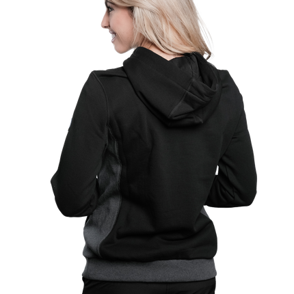 Marwin Sports Pullover Women's Hoodie - Black/Grey