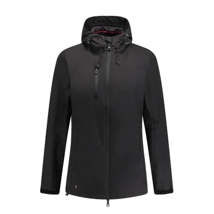 Lucia Black Rain Jacket