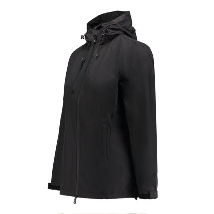 Lucia Black Rain Jacket