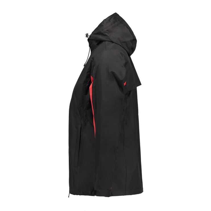 Lucia Black/Red Rain Jacket