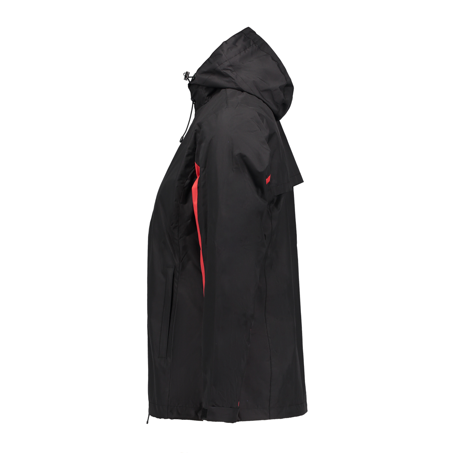 Lucia Black/Red Rain Jacket