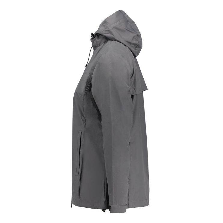 Lucia Grey/Black Rain Jacket