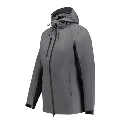 Lucia Grey/Black Rain Jacket