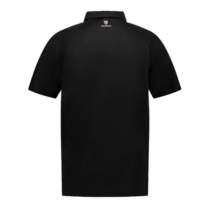 Flight Pilot Black Button Polo