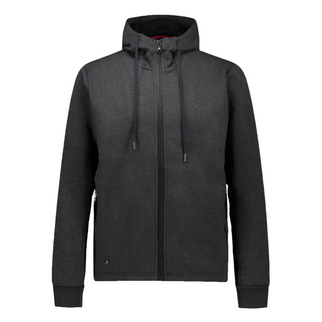 Marwin Sports Full Zip Men's Hoodie - Grey/Black