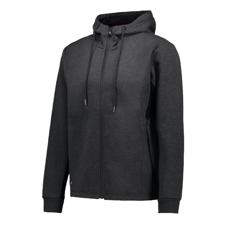 Marwin Sports Full Zip Men's Hoodie - Grey/Black