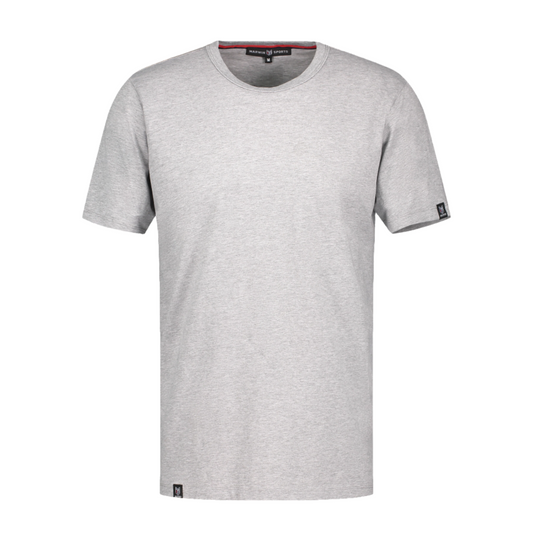 Branson Melange Grey Short Sleeve