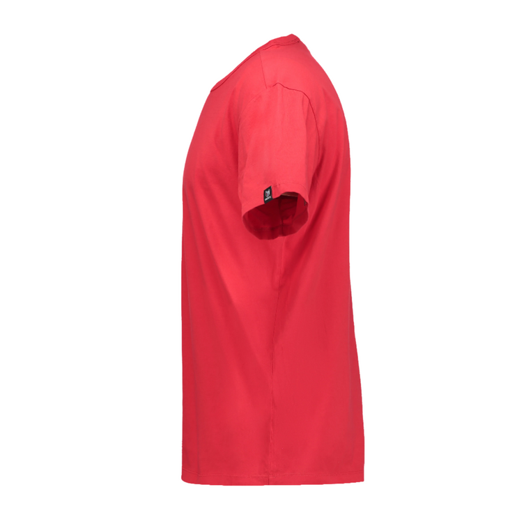 Marwin Sports Cotton Crew Neck Men's Tee - Red
