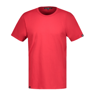 Marwin Sports Cotton Crew Neck Men's Tee - Red