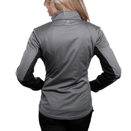 Marwin Sports Softshell Women's Jacket - Grey/Black