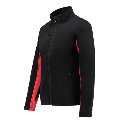 Marwin Sports Softshell Women's Jacket - Black/Red