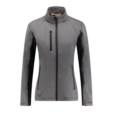 Marwin Sports Softshell Women's Jacket - Grey/Black