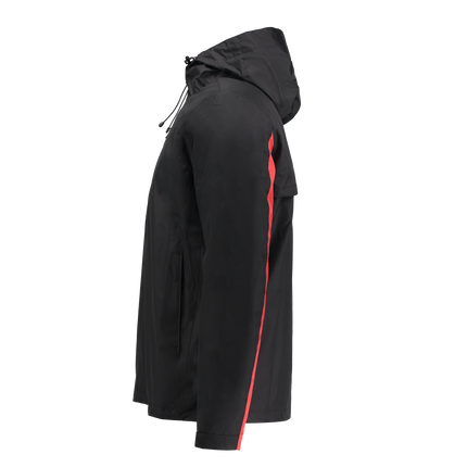 Revolver Black/Red Rain Jacket