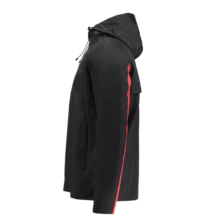 Revolver Black/Red Rain Jacket