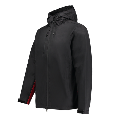 Revolver Black/Red Rain Jacket