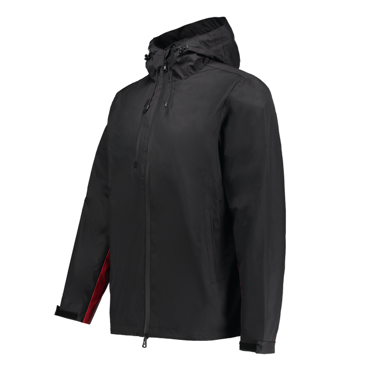 Marwin Sports Rain Men's Jacket - Black/Red