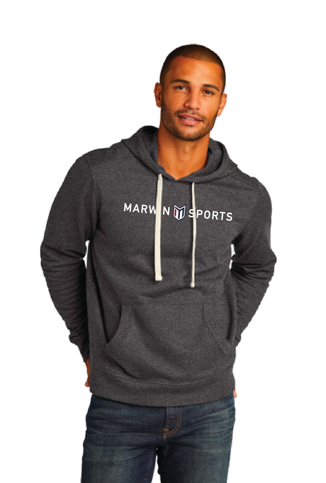 Marwin Access Grey Pullover Hoodie