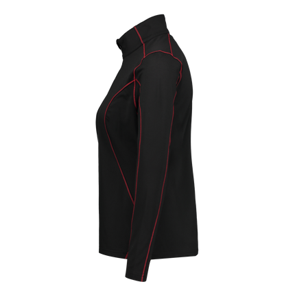 Rova Black/Red Quarter Zip Pullover