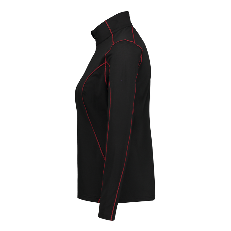 Rova Black/Red Quarter Zip Pullover