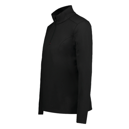 Marwin Sports Quarter Zip Women's Pullover - Black
