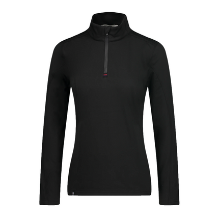 Marwin Sports Quarter Zip Women's Pullover - Black