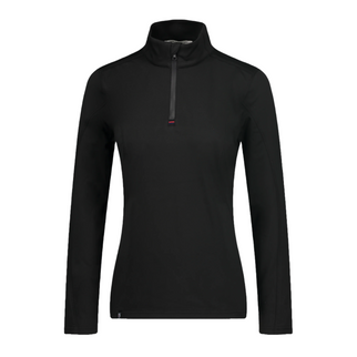 Marwin Sports Quarter Zip Women's Pullover - Black