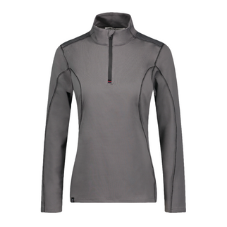 Marwin Sports Quarter Zip Women's Pullover - Grey