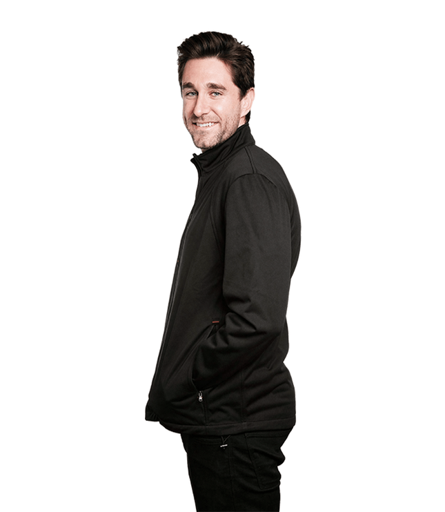 Archetype Men's Softshell Jacket - Black - Marwin Sports