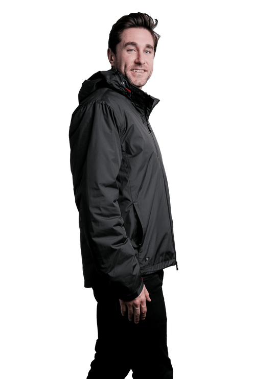 Balkan Men's 4 in 1 Jacket - Black - Marwin Sports