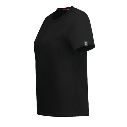 Hayden Crew Neck Women's Tee - Black - Marwin Sports