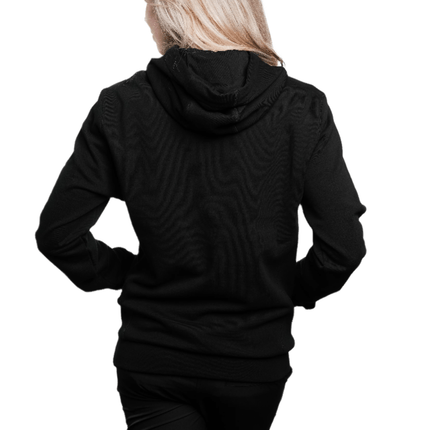 La Rosa Women's Pullover Hoodie - Black - Marwin Sports