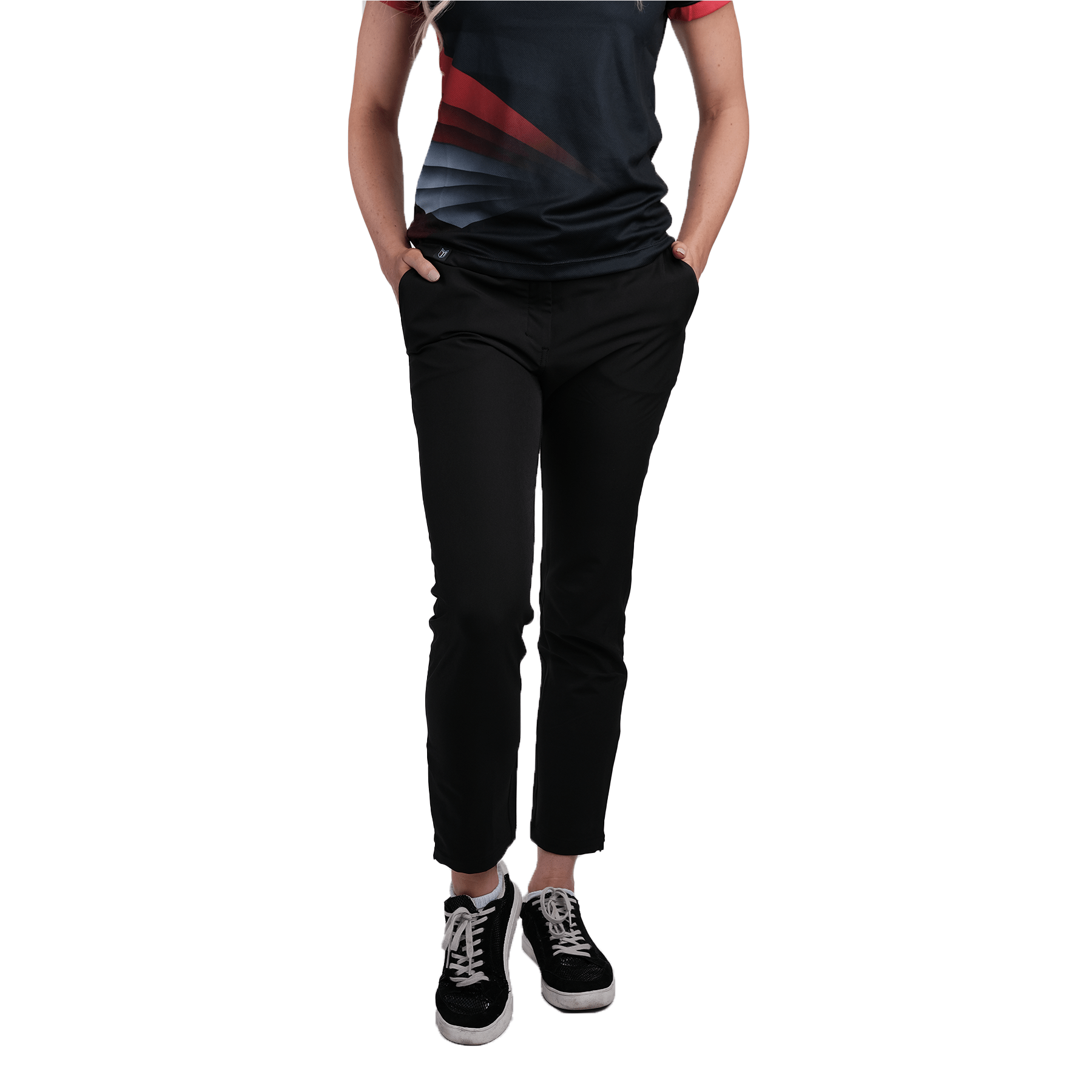 Lux Trek Women's Performance Pants Slim Fit - Black - Marwin Sports