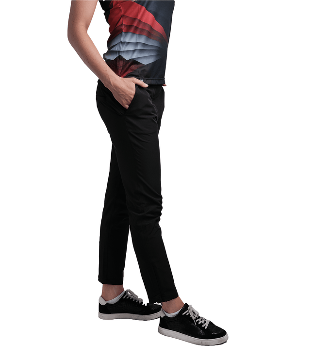 Lux Trek Women's Performance Pants Slim Fit - Black - Marwin Sports