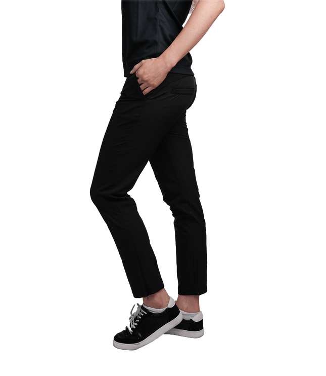 Lux Trek Women's Performance Pants Slim Fit - Black - Marwin Sports