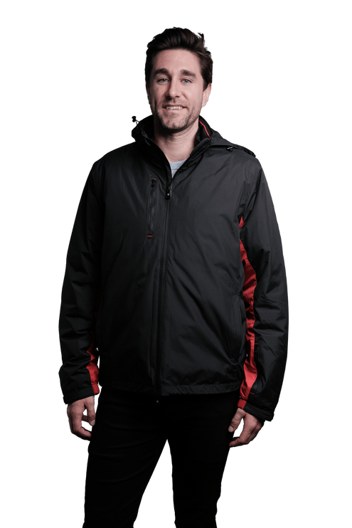 Marwin Sports 4 - 1 Men's Jacket - Black/Red - Marwin Sports