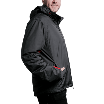 Marwin Sports 4 - 1 Men's Jacket - Black/Red - Marwin Sports