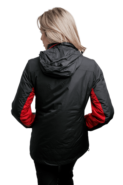 Marwin Sports 4 - 1 Women's Jacket - Black/Red - Marwin Sports